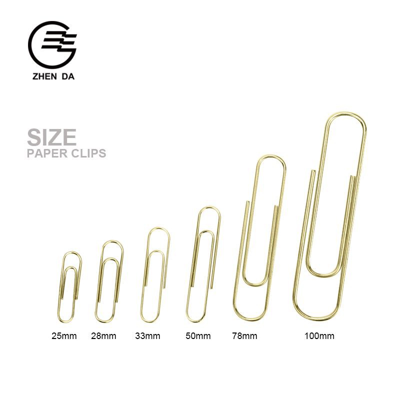 Gold Plated Paper Clip