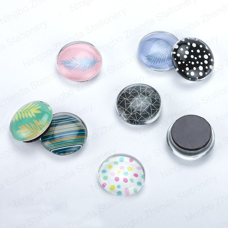 Printing Glass Magnet Button