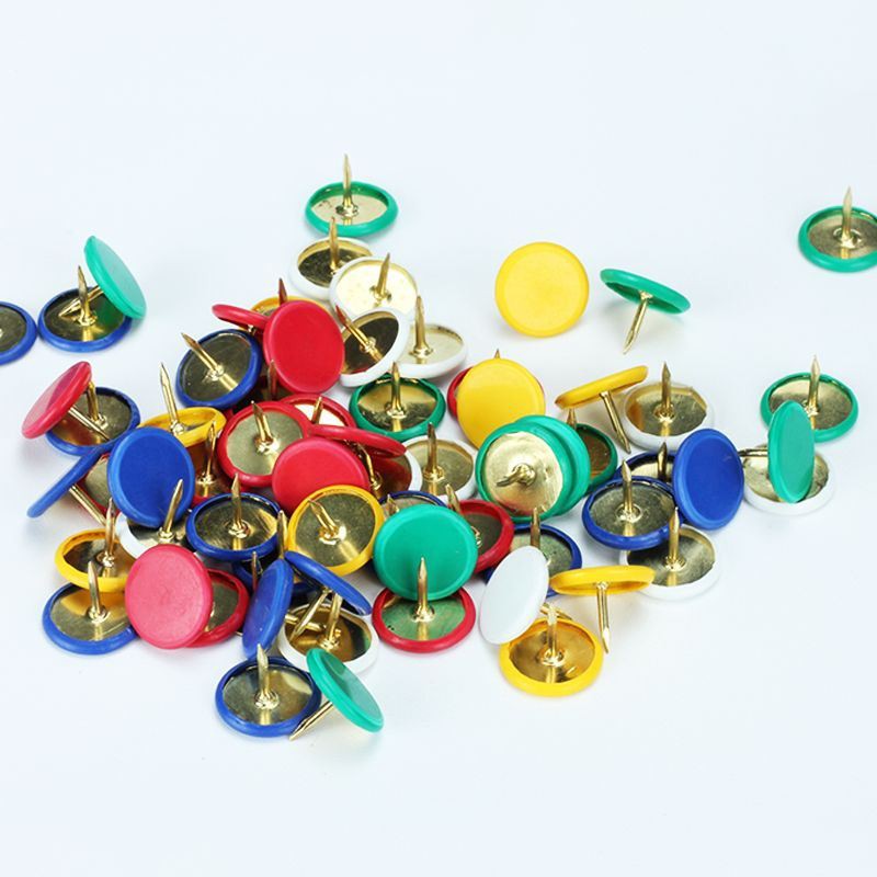 Color Vinyl Coated Thumbtacks